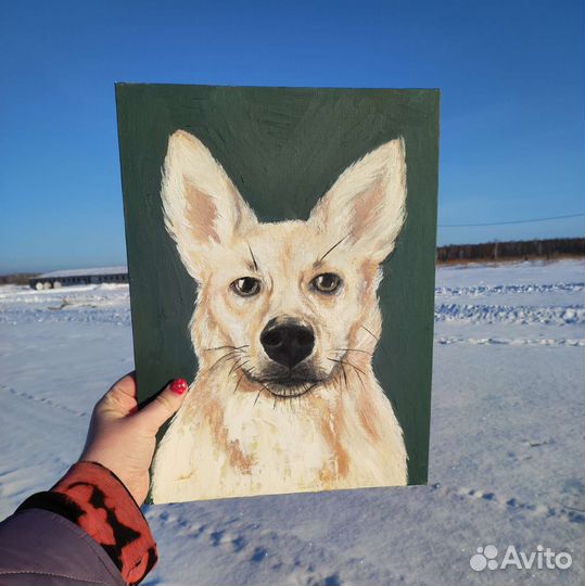 Портрет питомца / питомцев художник