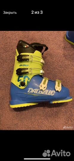Горнолыжные ботинки детские