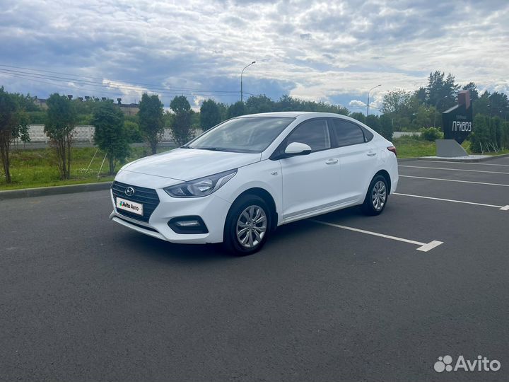 Hyundai Solaris 1.4 МТ, 2019, 134 000 км