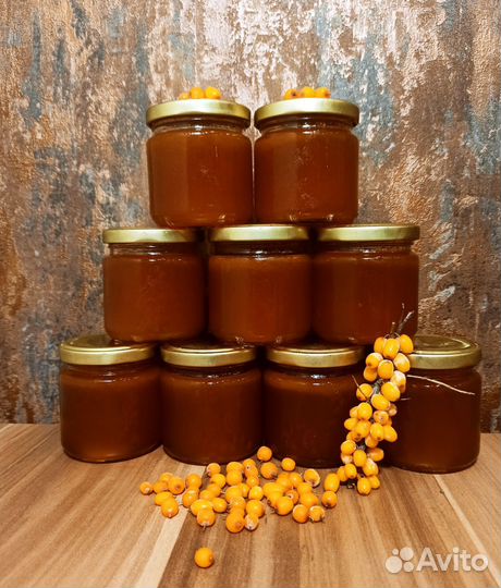 Джем, варенье облепиховое