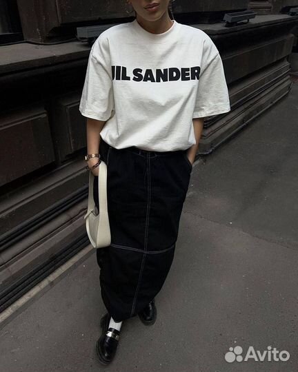 Футболка Jil Sander oversize premium