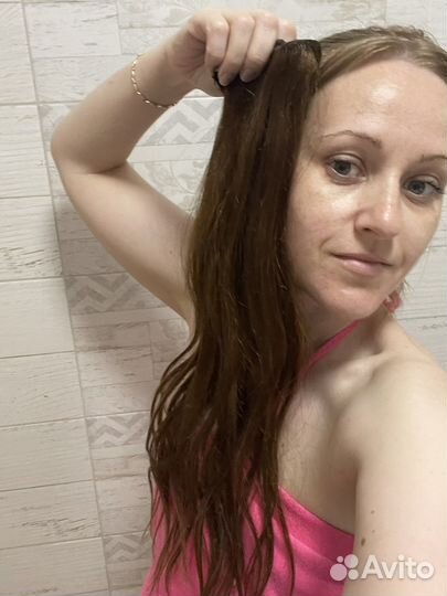 Натуральные волосы тресс