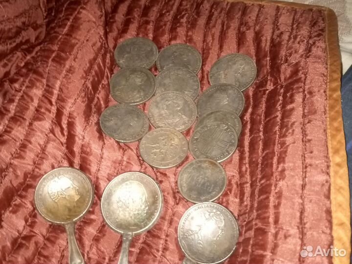 Ложки из монет