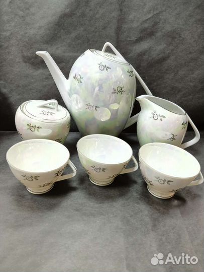 Кофейный сервиз кахла арт деко