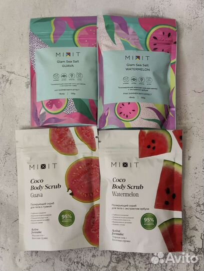 Уходовая косметика новая Mixit для лица и волос