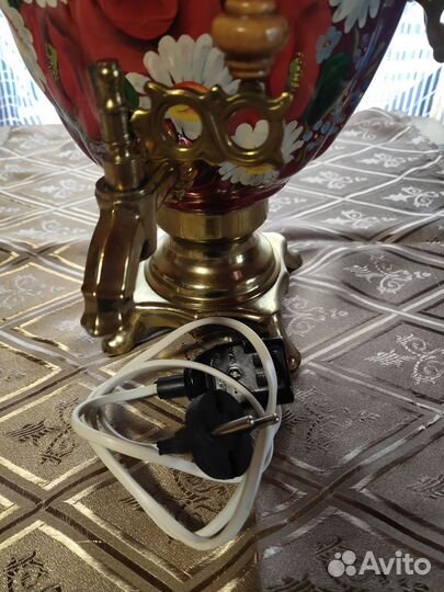 Самовар электрический расписной