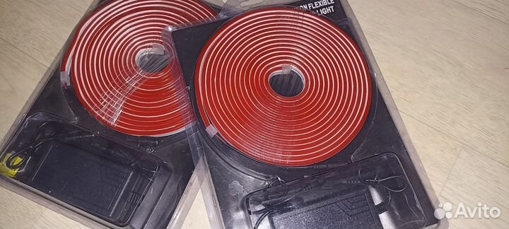 Светодиодная лента 5 метров цвет красный