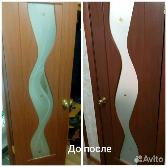 Стекло Зеркало + Замена стекла в дверях