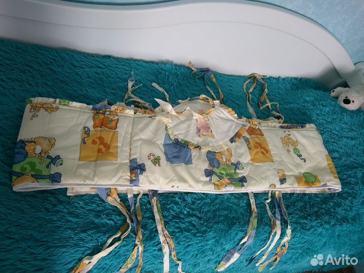 Бортик в детскую кроватку