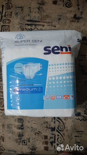 Подгузники Super Seni(Супер Сени)medium р.2 75-100