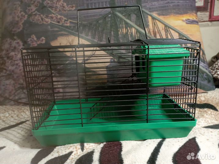 Клетка-переноска для хомяка