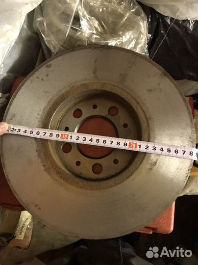 Диски тормозные передние VW (Golf, Bora, Skoda)