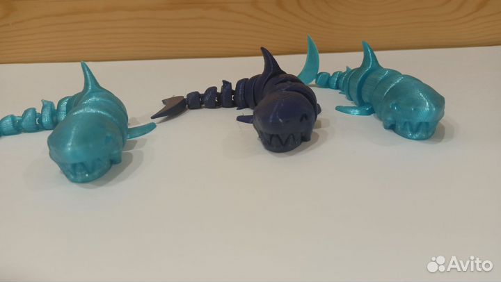 Игрушка акула (антистресс)