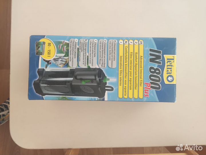 Аквариум новый с фильтром