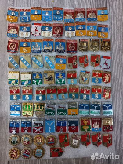 Значки СССР, Гербы