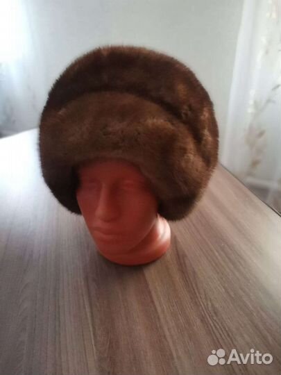 Шапка норковая женская