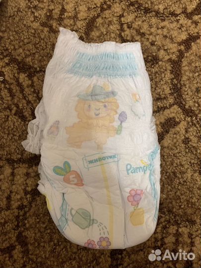 Подгузники трусики pampers 5