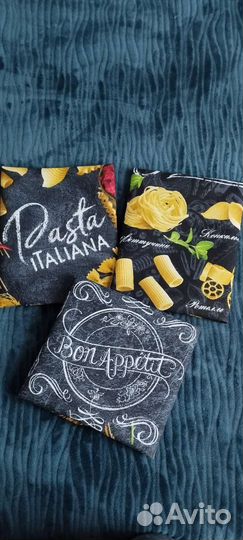 Полотенчики кухонные вафельные/рогожа