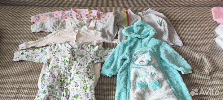 Детские вещи пакетом от 0 до года