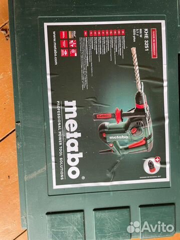 Перфоратор metabo khe 3251