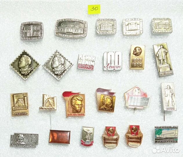 Значки ссср. Ленин (10 фото)