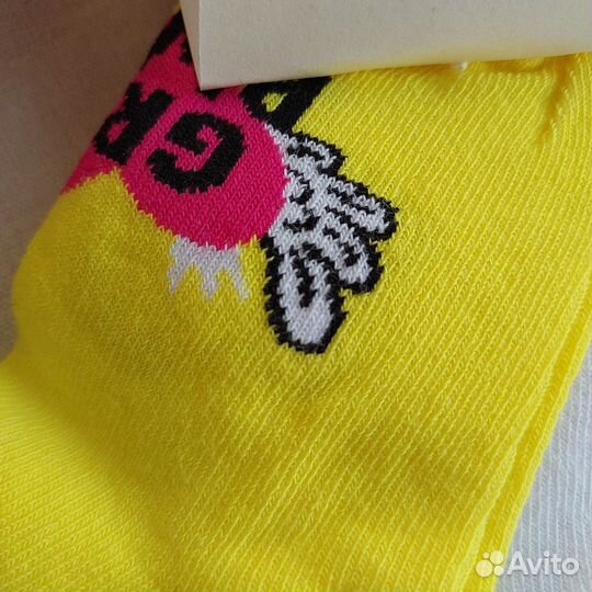 Носки детские яркие, набор 3 пары