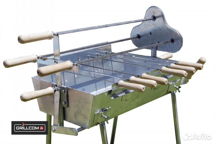 Мангал с электроприводом