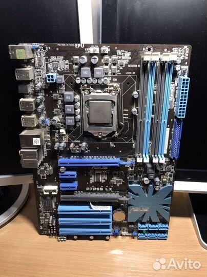 Комплект мат. плата с процессором lga1156 i3 560