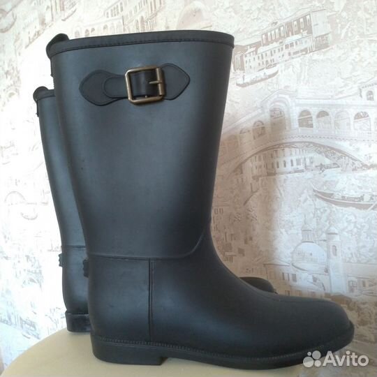 Женские резиновые сапоги 40 размер