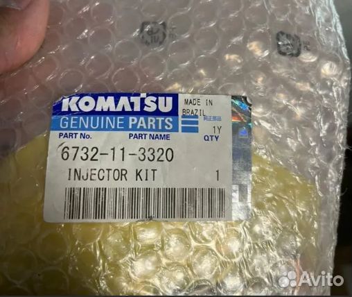 Форсунки Komatsu S6D102E PC200-6 PC220-6 WA320