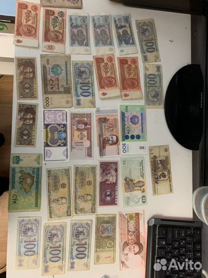 Банкноты мира боны купюры