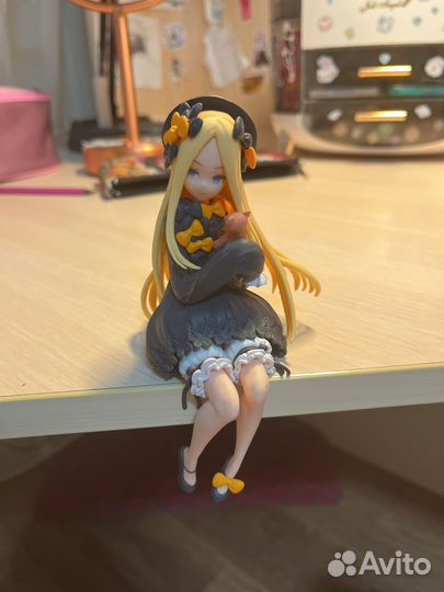 Сидячая аниме фигурка из FGO Fate, абигейл уильямс