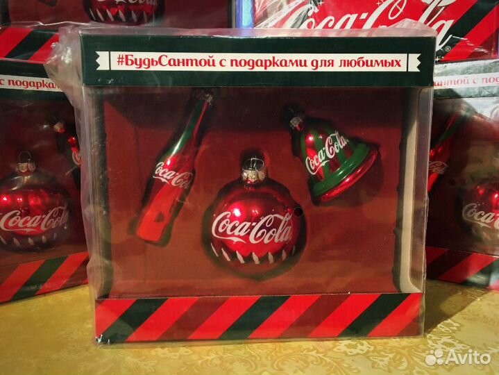 Елочные игрушки Кока-кола Coca-cola