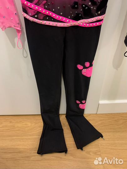 Костюм для фигурного катания Розовая пантера