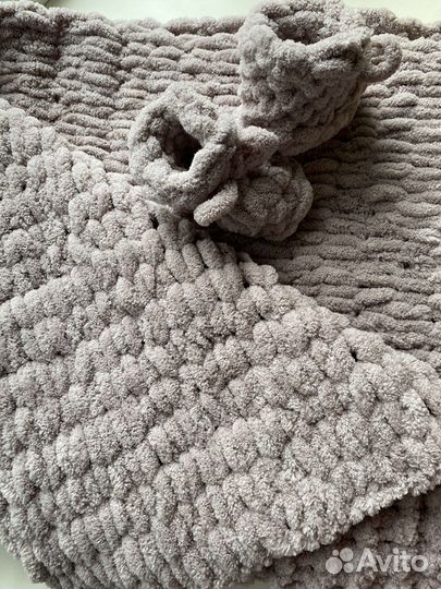 Плед детский плюшевый