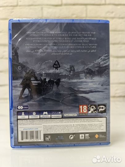 God of War: Ragnarok PS4 новый рус. озвучка