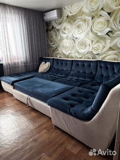 Большой угловой диван бу