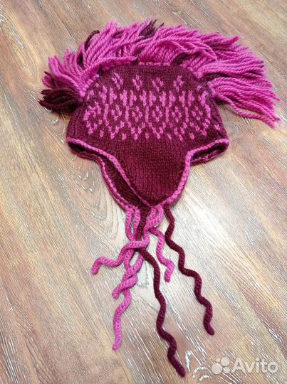 Шапка с ирокезом