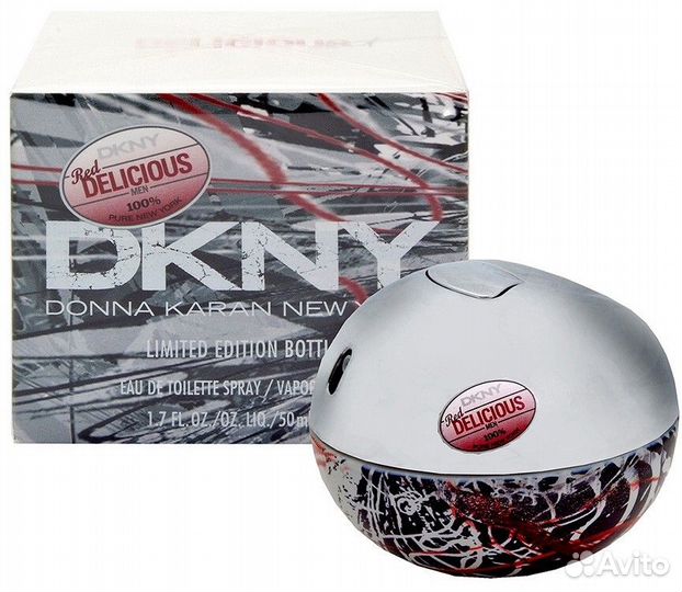 Dkny dkny Be Delicious Red Art Men 50 мл