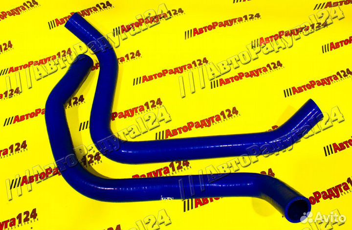 Патрубки охлаждения Лада Веста силикон усиленный с
