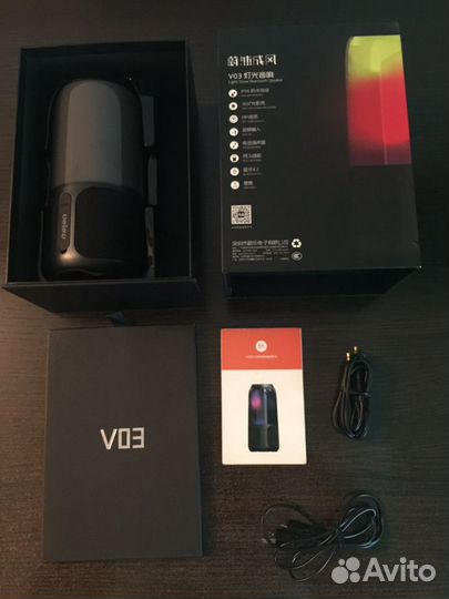 Колонка Xiaomi Velev V03 Colorful Lighting Sound