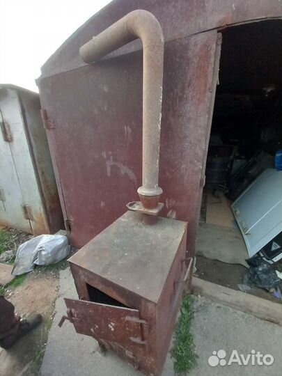 Печь буржуйка металлическая