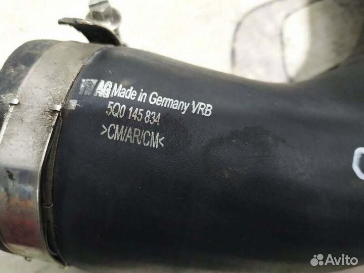 Патрубок интеркулера Audi A3 8V 1.8 cjsb 2013