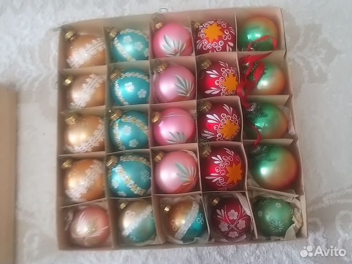 Елочные игрушки СССР гдр