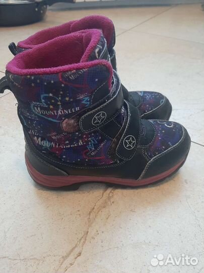 Сапоги зимние на девочку 32 размер