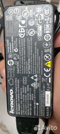 Блок питания для ноутбука lenovo 20v