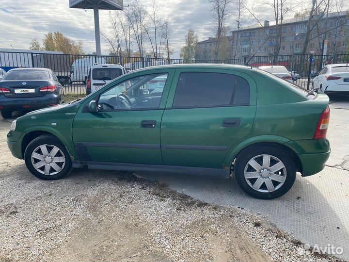 Opel Astra 1.4 МТ, 2002, 400 000 км
