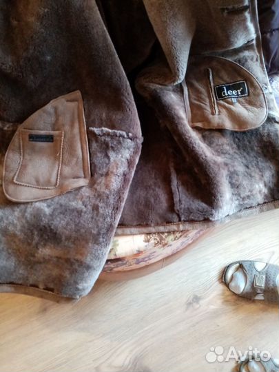 Дублёнка натуральная мужская новая