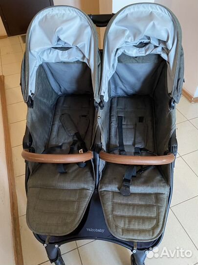Коляска для двойни погодок valco baby snap duo