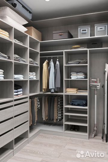 Шкаф гардеробная на заказ